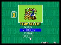 une photo d'Ã©cran de Football Frenzy sur SNK Neo Geo